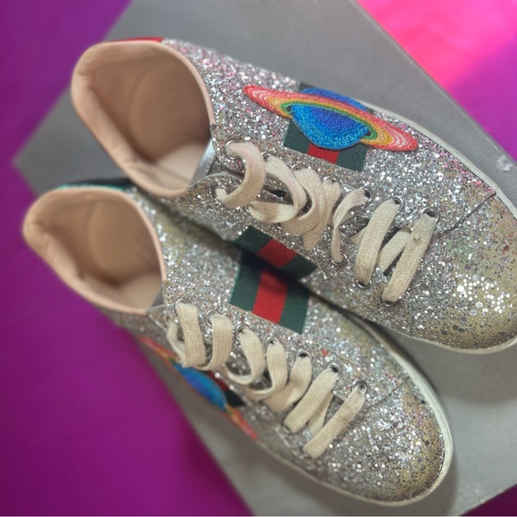 AUTHENTIC GUCCI TRAINERS - Picture 1 of 4